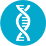 AffinityDNA DNA Helix Icon Accredited DNA Testing